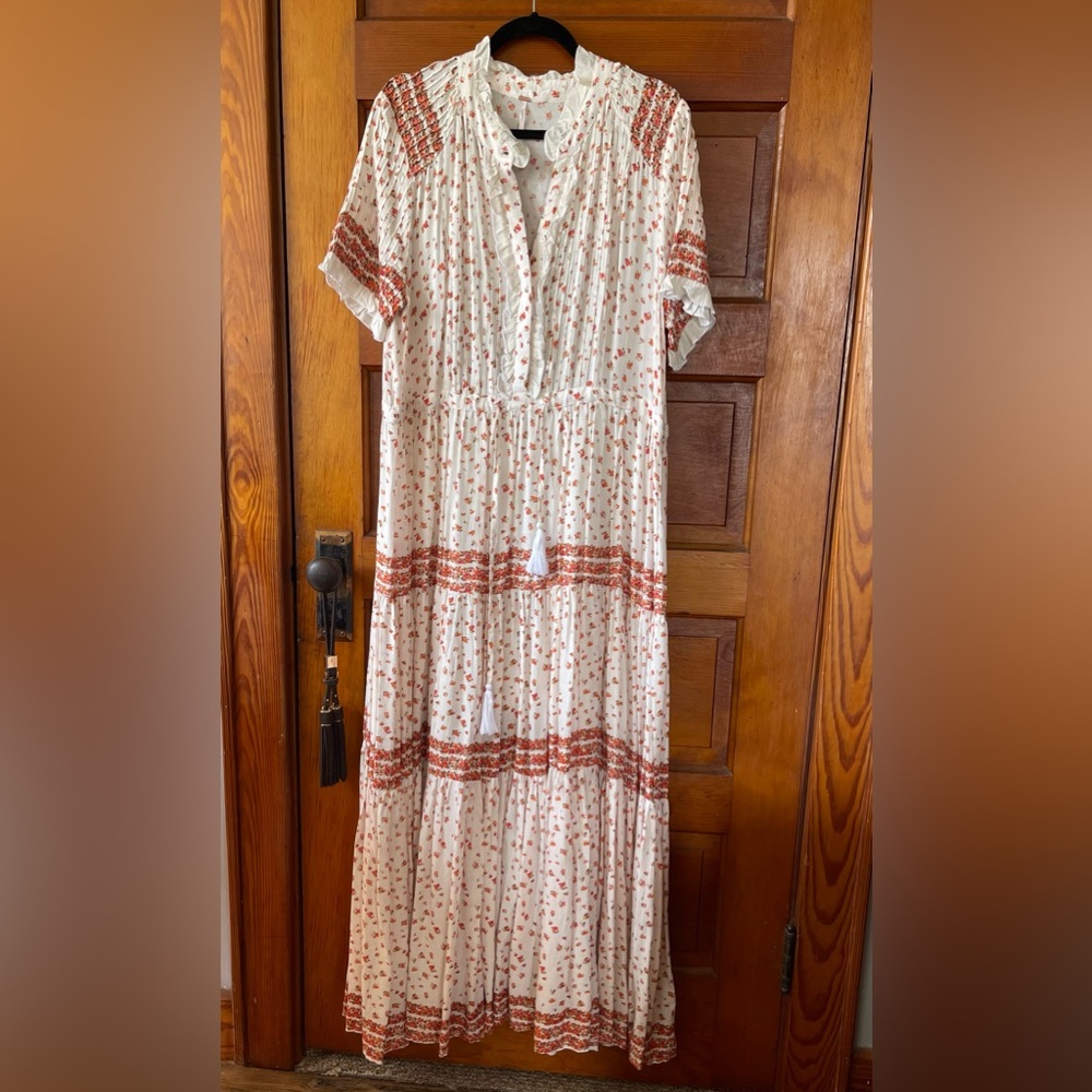 Rare Feelings - Free People Maxi Dress - size XL - EUC